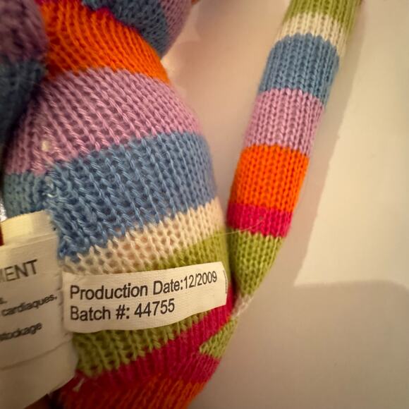 Seasons of Cannon Falls Vintage Sock Monkey Magnetic Hands Feet 2009 Rainbow - Picture 16 of 16